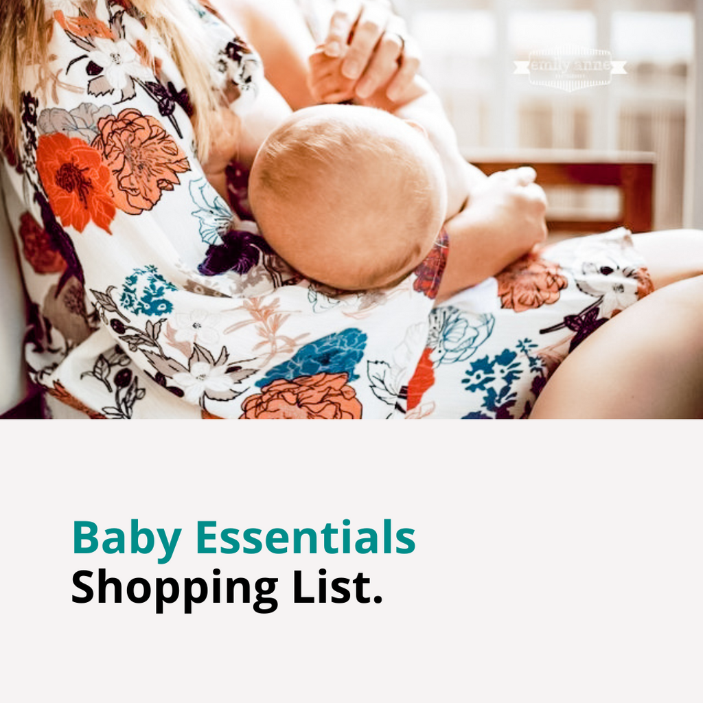 Baby Essentials Shopping List [FREE Download]